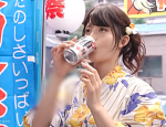 浴衣美人と赤面羞恥野球拳！膣内に白濁花火打ち上げられちゃった♪